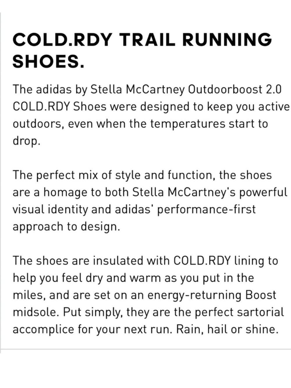 Adidas by Stella McCartney Outdoor Boost 2.0 - Picture 10 of 10